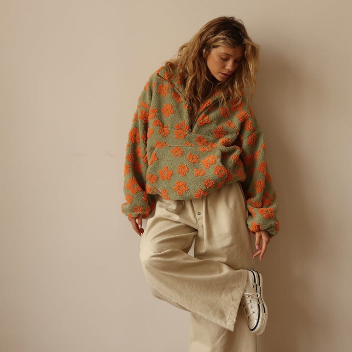 Sudadera Cozy Bloom